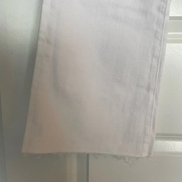 Ag Adriano Goldschmied Women's White Jeans - Alexxis Boot - Picture 6 of 7